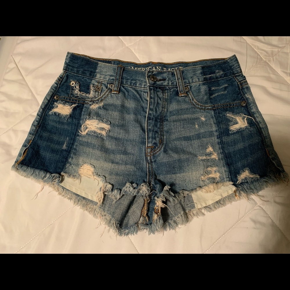 American Eagle high rise festival shorts!